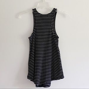 Derek Heart SMALL Striped Knit Tunic Tank